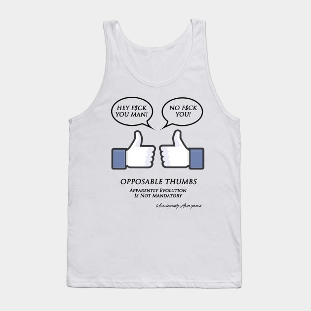 Opposable Thumbs Tank Top by UnanimouslyAnonymous